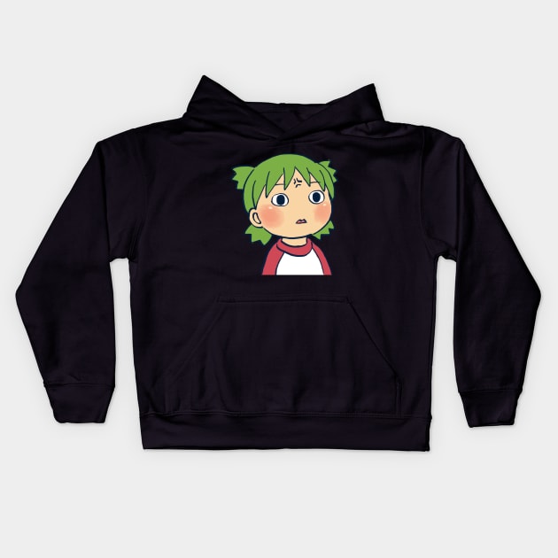 angy as fuk yotsuba reaction meme Kids Hoodie by mudwizard